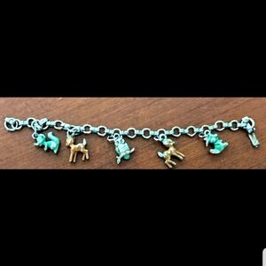 COPY - Vintage 1960’s Walt Disney Productions Bambi charm bracelet